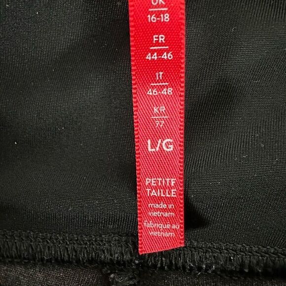 SPANX Gray Ponte Ankle Pant size Large Petite - Picture 6 of 8